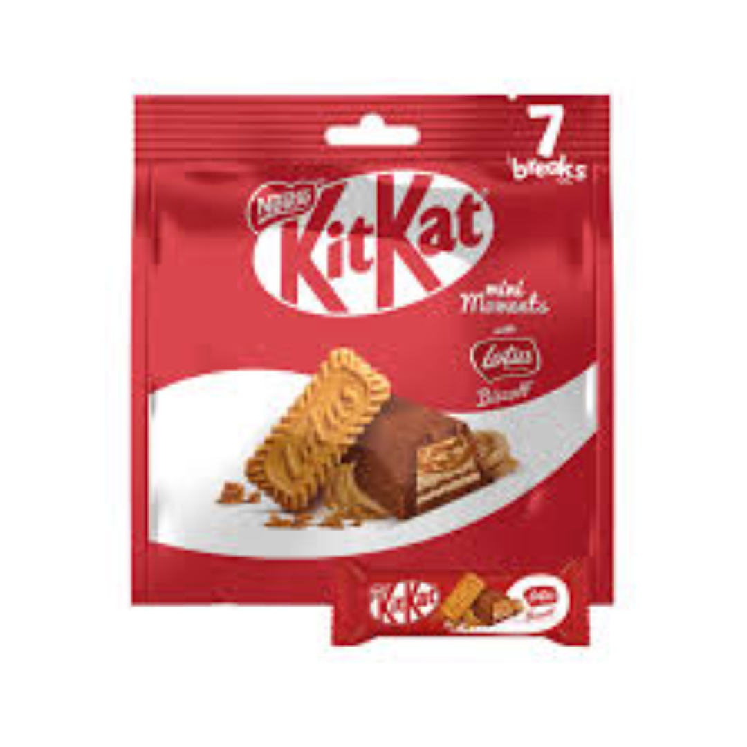 KITKAT MINI MOMENT LOTUS BISCOFF 116.2G
